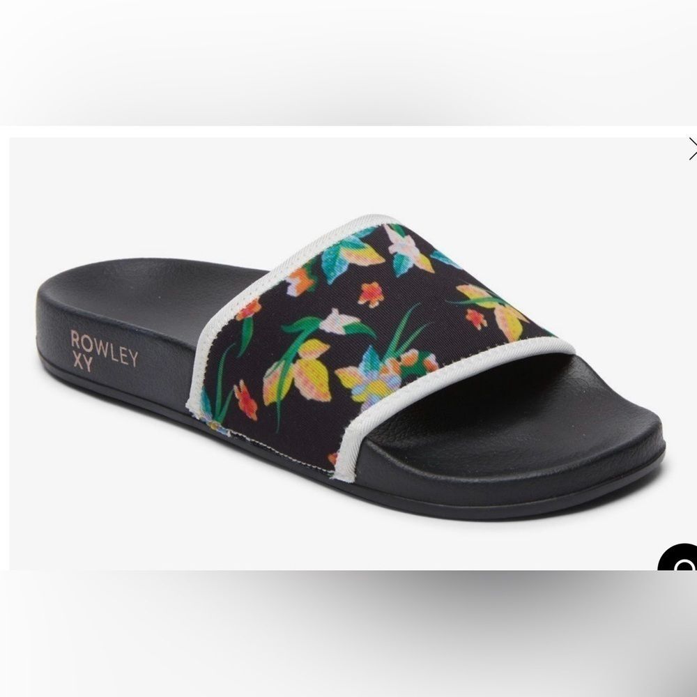 ROWLEY x ROXY Slippy Neo Slider Sandals - Size See Measurements (est size 6) - Picture 1 of 7